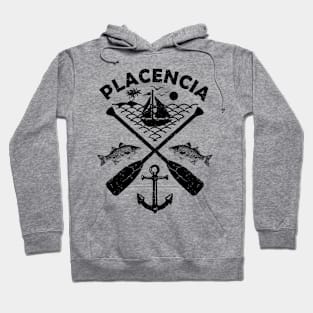Placencia Beach, Belize, Boat Paddle Hoodie